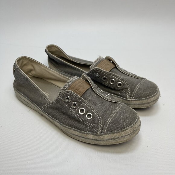 Converse Women’s CT All Star Shoreline Grey Slip-On Sneakers Size 6.5 US - Picture 1 of 13